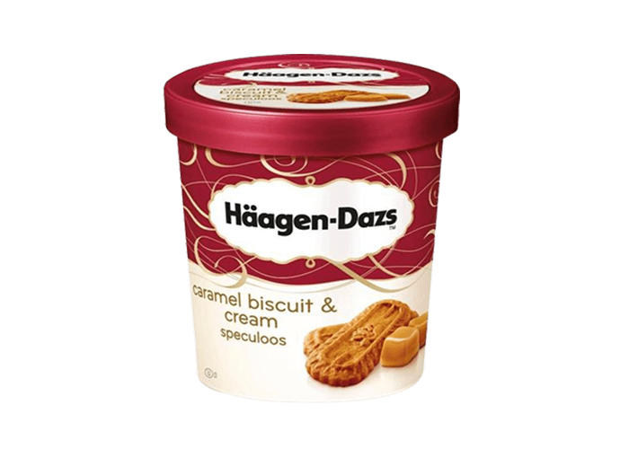 CARAMEL BISCUIT & CREAM HAAGEN DAZS 500ML